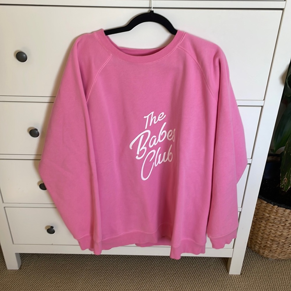 Brunette the label-oversized sweatshirt/dress